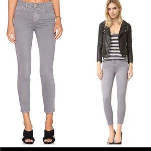 𝅺l'agence Margot High Rise Skinny Gray Jeans